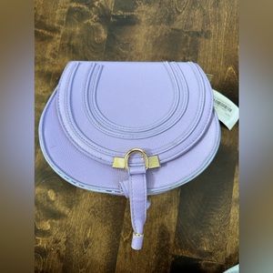 Lavender purple purse